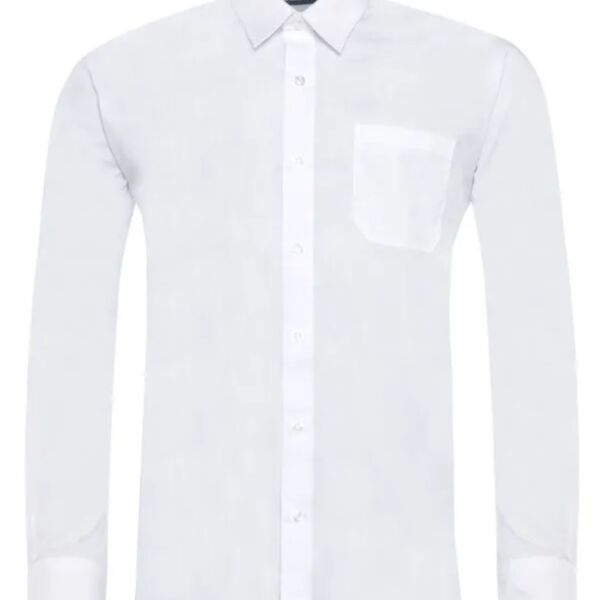 911350-J - 2 x Pack Long Sleeve Regular Fit Shirt (Junior)  Thumbnail